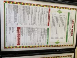 Los Guerreros Mexican menu