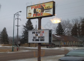 Page's Place Cafe And Grill outside