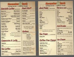 Shoemaker And Hardt menu