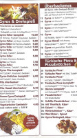 Mimoza Grill Schnellrestaurant menu