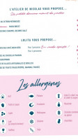Lolita menu