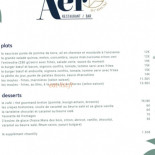 L'aer Cardápio