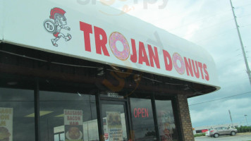 Trojan Donuts outside