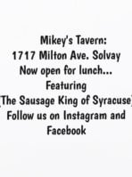 Mikey's Tavern food