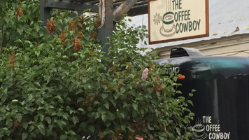 The Coffee Cowboy outside