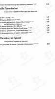 Flammkuchenhäusle Bistro Cocktailbar menu