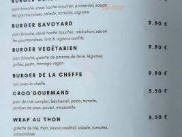 Les Gourmandises De Cécile menu