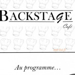 Backstage Café Cardápio