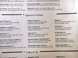 Mckinney Doyle Fine Foods Cafe menu