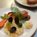 Le Ris Blanc Comida