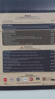 Fire Ice Pub menu