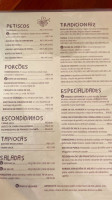 Mocotó Cachaçaria menu