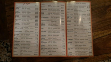 Pizzeria Triangolo D'oro menu