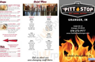 The Pitt Stop menu