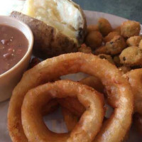 Woody's Steakhouse/seafood And Grill food