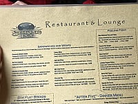 Stikine Inn menu
