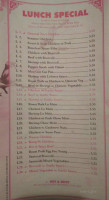 Golden Palace Chinese menu