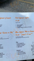 Le Studio Cafe menu