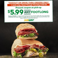 Subway food