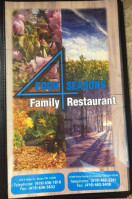 Four Seasons menu