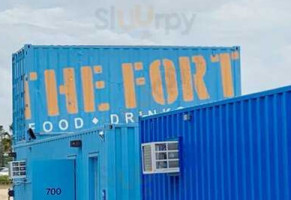 The Fort Container Park outside
