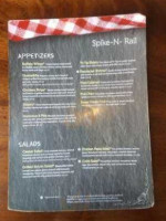 Legends Tap House Grill menu