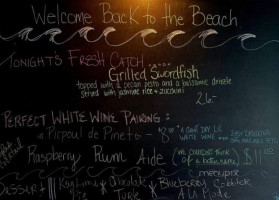 Island Grille menu