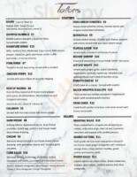 Talons At Eagle Harbor menu