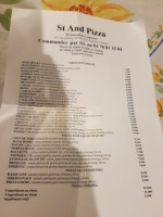 Stand Pizza menu