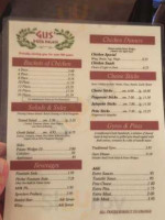 Gus' Pizza Palace menu