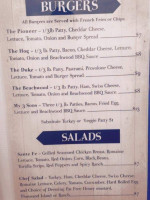 Beachwood Eatery menu