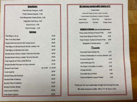 Inn 94 Enterprises. menu