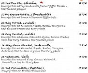 Krua Thai menu