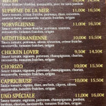 L'essentiel Cardápio