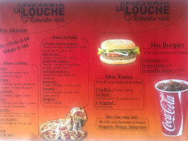 La Louche Pizzeria food