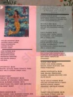 The Surly Mermaid menu