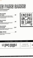 La Poutinerie menu