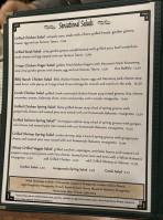 Harolds Inn Tavern menu