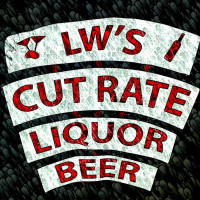 L W's Cut Rate Liquor Beer outside