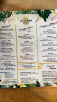 Le Waikiki menu