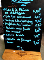 Santa Lucia menu
