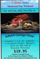 Babylon Carriage House food