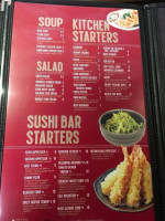 Masa Hibachi And Sushi menu