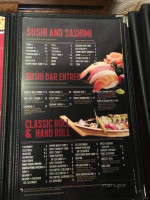 Masa Hibachi And Sushi menu