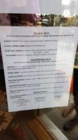 Brakeman's Cafe menu