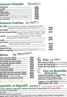 Evasion Raviège menu
