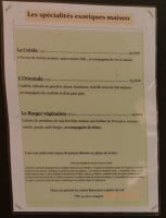 L'hibiscus menu