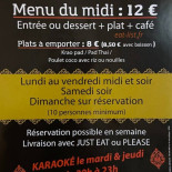 Pad Thai Cardápio