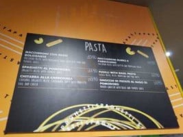 Primo Mercato menu