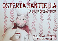 Santiella menu
